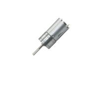 JGA25-370 Motor de engranaje de reducción 24V DC 12V 12RPM-1364RPM 22mm eje largo alto par Motor de engranaje de tornillo sin fin de alta potencia Motor invertido(Package C,12RPM,DC 12V)