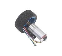 JGA25370 Geared Motor with Encoder for DC 6V 12V 24V Applications, High Power, Large Torque, Speed Measurement