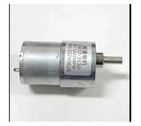 JGB37-3530 12 V 24 V DC Gear Motor 37 mm All Metal Gearbox, 7-600RPM High Torque Geared Motor con eje de salida Eccentric para automatización del hogar robot DIY (motor x controlador, 7 rpm, 24 V)