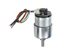 JGB37-520 - Motor de engranaje CC con codificador de efecto Hall, 12 V/24 V, velocidad ajustable de 7 a 960 rpm, 25 kg, par de giro hacia adelante/atrás para vehículos robóticos (12 V111)