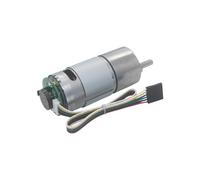 JGB37-545 motorreductor codificador de CC 6V 12V24V motor de CC de imán permanente de alta potencia y alto torque(24V75RPM)