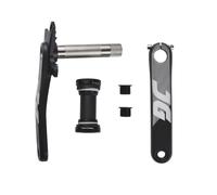 JGbike Juego de bielas de bicicleta de montaña 170 mm 104 BCD con kit de soporte inferior 68 73 para bicicleta de carretera MTB BMX, compatible con Shimano, SRAM, FSA, Gaint