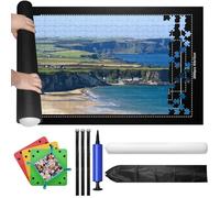 JGCJGG Tapete Puzzle 2000 Piezas, Puzzle Mat,Alfombra para Rompecabezas,con Bandejas Clasificadoras Puzzles,para Tener Accesorios Prácticos Guardar los Puzzles