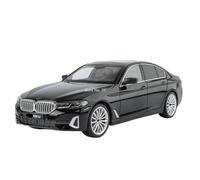 JGEPBHXWV Fundición a presión 1:18 per 530Li Modelli Auto Lega Scala Simulazione Porte Apribili Modello Finito Esposizione Collezione(Black)