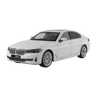 JGEPBHXWV Fundición a presión 1:18 per 530Li Modelli Auto Lega Scala Simulazione Porte Apribili Modello Finito Esposizione Collezione(White)