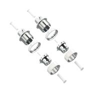 JGFDHKY Atenuador de fibra LC UPC 0 ~ 30 dB ajustable Fibra Optica FTTH Atenuador variable SM Simplex 5 piezas, 20 piezas, 100 piezas (50 piezas)