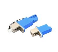 JGFDHKY Atenuador de fibra óptica E2000/A-LC hembra a hembra 2-20dB brida FF acoplador A atenuación óptica E2000 FTTH 5db 10db 5 piezas (verde 7 db)