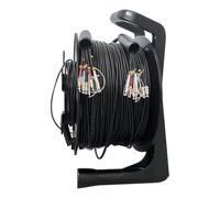 JGFDHKY Cable de conexión blindado con tambor PCD380 de 200 m, 250 m, 300 m, 12 núcleos OM3 TPU 12C SC, LC, FC, ST, puente multimodo de 6 mm para exteriores (250 m SC-SC)