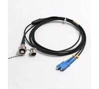 JGFDHKY Cable de conexión blindado de 40 m, 50 m, 60 m, 80 m y 100 m, 2 núcleos, ODC-LC, FC, SC, SM, 5,0 mm, TPU, Resistente al Agua, 2C, for Exteriores, 2 Fibras(100m,ODC Round-SC)