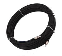 JGFDHKY - Cable de conexión de fibra óptica FC a FC 10-500 m, cable de conexión FTTH monomodo simple, bajo IL 0,3 dB (70 m, negro)
