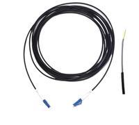 JGFDHKY - Cable de conexión óptica blindado TPU LC SC FC ST A 100 m 50 m 150 m 200 m 1 núcleo monomodo SM ftth Jumper fibra única 120 m (3 m 10 piezas, LcA-SCA)