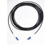 JGFDHKY Cable de conexión óptico blindado 1M-500M 1C TPU LC SC FC ST A 100 m 50 m 150 m 200 m 1 núcleo monomodo SM ftth Jumper fibra única 120 m (30 m 3 piezas, LcA-lcA)