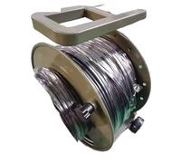 JGFDHKY ODC - Cable de conexión óptico blindado de TPU OM3 4C 6C 8C 100m300m150m200m120m BX-02 tambor 6 8 4 núcleos multimodo 5 mm cubierta protectora para exteriores (6 núcleos 250 m OM3)