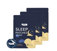 JGFWAT Apósitos para dormir totalmente naturales, parches para dormir profundos, ayuda para dormir, ayuda a dormir para adultos, hombres y mujeres, parche para mejorar el sueño, 30 unidades (3)
