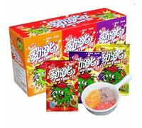 JGFWAT Popping Candy, 30 paquetes de sabores de frutas surtidos (fresa, uva, naranja), caramelos retro envueltos individualmente, perfectos para regalos de fiesta infantil, rellenos de calcetines y