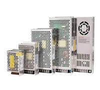 JGGCKNOGG 1 Fuente de alimentación conmutada de 25 W, 35 W, 50 W, 60 W, 75 W, 100 W, 120 W, 150 W, 200 W, 250 W, 110/220 V CA a CC, 12 V, 24 V(60W)