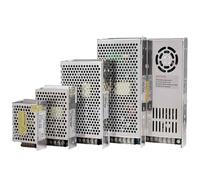 JGGCKNOGG 1 Fuente de alimentación conmutada de 25 W, 35 W, 50 W, 60 W, 75 W, 100 W, 120 W, 150 W, 200 W, 250 W, 110/220 V CA a CC, 5 V, 12 V, 24 V, 48 V(60W)