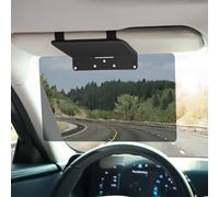 JGGDDU Parasol polarizado extensor para coche, lente de parasol PC antirreflejos, ampliación de visera bloqueadora, UV, protección contra ceguera por nieve, conducción segura, universal para coche SUV