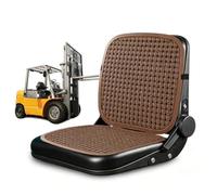 JGGQSY Cojín para Asiento de Carretilla elevadora,Compatible con Hangcha CPCD35-RW1 2010-2026, recambios,Brown