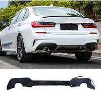 JGGQSY Difusor del Parachoques Trasero del Coche para BMW 3 Series G20 2020-2022, Anticolisión Coche Alerones Traseros ala Difusor Labios