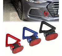 JGGQSY Gancho de Remolque de Coche,Compatible para Peugeot 106 107 206 208 306 307 308 406 407 408 806 A93 SW CC,Accesorios de Coche,Black