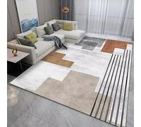 JGGXHM Alfombra Estilo escandinavo, Moderna, para Dormitorio, mesita de Noche, Sala de Estar, Suave, para Mesa de Centro, Manta Minimalista, Bonita (50 x 100 cm)