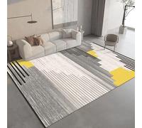 JGGXHM Alfombra Minimalista Extragrande: Antideslizante, Ideal para Sala de Estar, sofá, Mesa de Centro, Dormitorio, mesita de Noche, Interior y Exterior (100 x 140 cm)