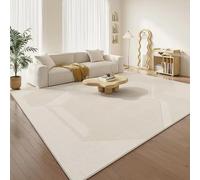 JGGXHM Alfombra Moderna con diseño geométrico para Sala de Estar, Antideslizante, Elegante, para decoración del hogar (240 x 240 cm)