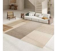 JGGXHM Alfombras Modernas de Gran tamaño para el hogar, Ideales para Sala de Estar, Dormitorio o Cualquier Espacio Alfombras Decorativas Lavables, Antideslizantes, de Pelo Corto, Oficina