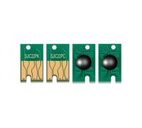 JGHFReW 4 Color BK C M Y Disposable Chip Set Compatible with TM-C3500 Series Printers Model SJC22P