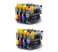 JGHFReW Cartucho Compatible de LC133 133 131 Color Ink Jet para DCP-J152W DCP-J172W DCP-J4110DW DCP-J552DW Reemplazo de Tinta de Las impresoras(2Sset)