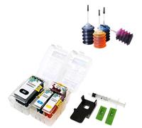 JGHFReW Cartucho de Tinta Compatible con PG 510 CL 511 445 446 810 512 513 145 146 245 246 745 545 XL con Herramienta de Clip(1set 30ml Ink)