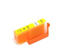 JGHFReW Cartucho de Tinta PGI525 CLI526 PGI 525 CLI 526 Compatible con Impresora IP4850 Ix6550 MG5150 MG5250 MG6150 MG8150 MX885 MG5350(526Y 5PCS)