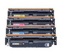 JGHFReW Cartucho de tóner T12 de 4 Uds Compatible con los Modelos de Impresora I-SENSYS X C1333i C1333iF C1333P ImageCLASS X LBP1333c MF1333c(No Chip Use Old Chip)