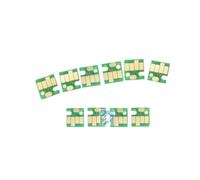 JGHFReW El Chip de Arco PGI-9 Reset Auto Reset Chip Compatible con Pixus PRO9500 Pro 9500 La Impresora Funciona con PGI9 PBK MBK C M Y PC PM R G G GY Ink Cartridges