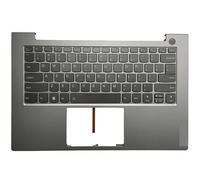 JGHFReW El Teclado con la luz de Fondo de la Cubierta Superior de Palmrest Compatible para 14 G2 ITL 14 G2 Son 14 G3 ACL 14 G3 ITL Part de reemplazo de la computadora portátil US