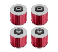JGHFReW Filtros de Aceite de Motocicleta 145 Compatible con Pegaso 650 Factory 660 2007 660 Trail 2007 2008 649 2006 Strada 660 2005-2014 Los Modelos se adaptan a Varias Motocicletas(4 Pcs)