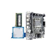 JGHFReW Paquete de Placa Base para Juegos X99 con procesador Xeon E5 2680 V3, 16GB DDR4, Memoria ECC de 2133MHz, M.2, USB 3,0 para componentes de PC