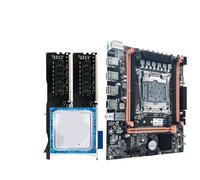 JGHFReW Paquete de Placa Base X99 con procesador LGA2011-3 Xeon E5 2650 V4 16GB DDR4 RAM 2133MHz Juego de Memoria de Doble Canal para Sistemas de Escritorio