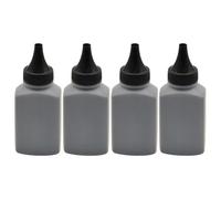 JGHFReW Recambio de Cartucho de Polvo de tóner Compatible con CF540 203A CF530A 205A 305A CE410A CE310A(40g Toner-BK 4pcs)