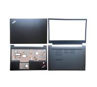 JGHFReW Reemplazo de la Cubierta Trasera LCD Bisel Palmrest Palmrest Superior Base Base de la Base de la Base Compatible con E580 E585 Caja portátil(4 Covers)