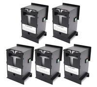 JGHFReW Tanque de Tinta de Mantenimiento Compatible de 1pc a 5pc para Surecolor SC-F500 SC-F570 F500 T5170 T2170 T3160 Impresoras Caja de Mantenimiento(5 Maintenance Boxes)