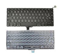 JGHFReW Teclado de Laptop Compatible para Pro 13 Pulgadas A1278 2009 2010 2012 2012 2012 con el Reino Unido AR Sueco SW español SP Portugal PO French FR Danés DM Diseños(Spanish Keyboard)