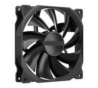 JGHFReW Ventilador con Cubierta TEUCER PC de 140 mm con Control de Temperatura PWM de 4 Pines Ajuste de Velocidad Solución de enfriamiento Compatible con 600-1500 RPM(1PCS AF14025 BK)