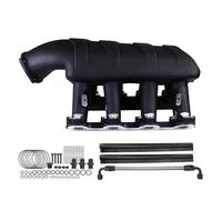 JGhyperX Colector de admisión Hi-Ram EFI de aluminio de 102 mm de diámetro compatible con GM LS3 L76 L92 L99 Chevy 6.0L 6.2L V8 Motor 300-117 (102 mm, negro)