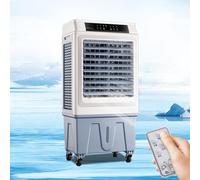 JGJSQYY Aire Acondicionado portátil Swamp Cooler, Ventilador de 3 velocidades, Potente Enfriador de Aire evaporativo de 9000 CFM, humidificador 3 en 1 para hogar, Tienda, fábrica y Garaje (Naranja)