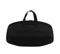 JGmotorfi Bolsa de transporte impermeable de EVA con correa ajustable, funda rígida para altavoz JBL Boombox4 para viajes, camping o almacenamiento en el hogar (negro)