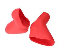 JGmotorfi Cubiertas de palanca de cambios para Force y Rival 10S construcción de silicona para una durabilidad duradera (rojo)
