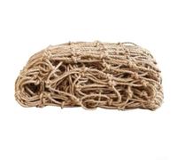 JGmotorfi Cuerda de yute, red de soporte para plantas, enrejado de escalada, malla de jardín para verduras, vides, decoración de pared y balcón (1 x 5 m)