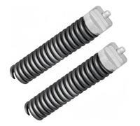 JGMZTZT 2 acopladores de reparación de cables 91042, cable de 1,27 cm de enrollado integral (IW), limpiador de drenaje de alcantarillado, conector de extremo de reparación de cables de serpiente